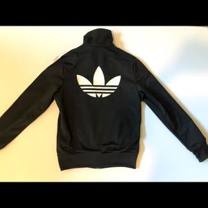 Adidas firebird track jacket zip up S